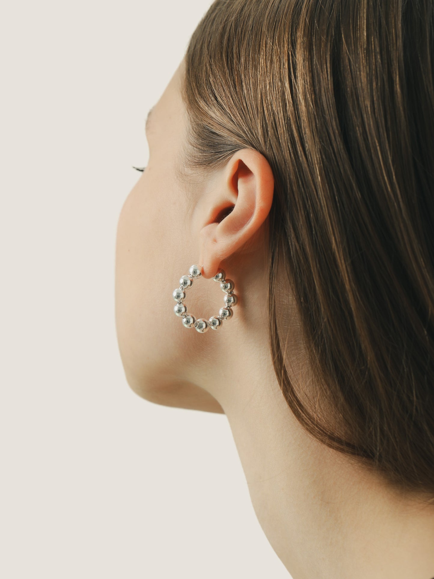 Bubble Large Hoop Earrings