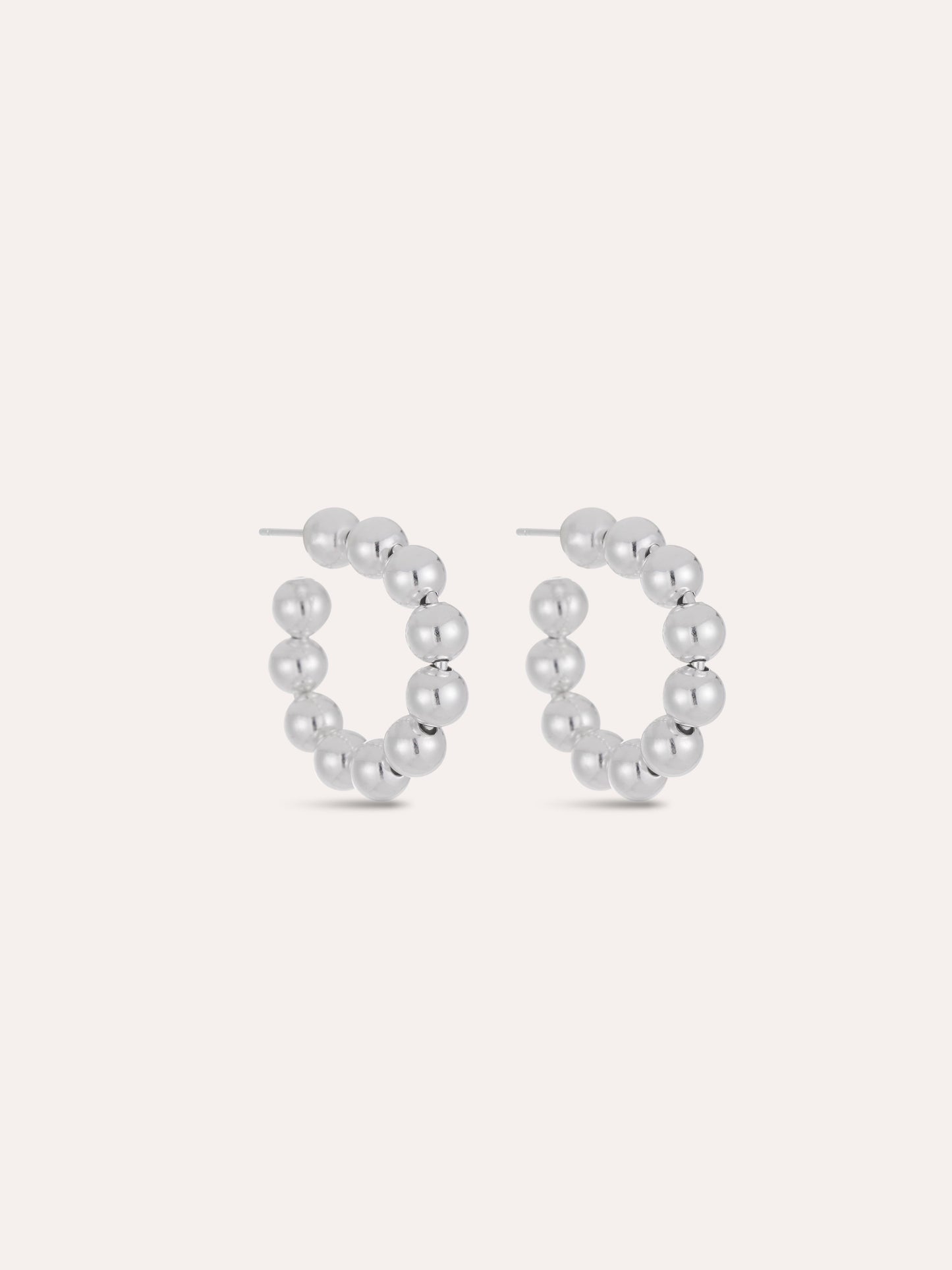 Bubble Large Hoop Earrings