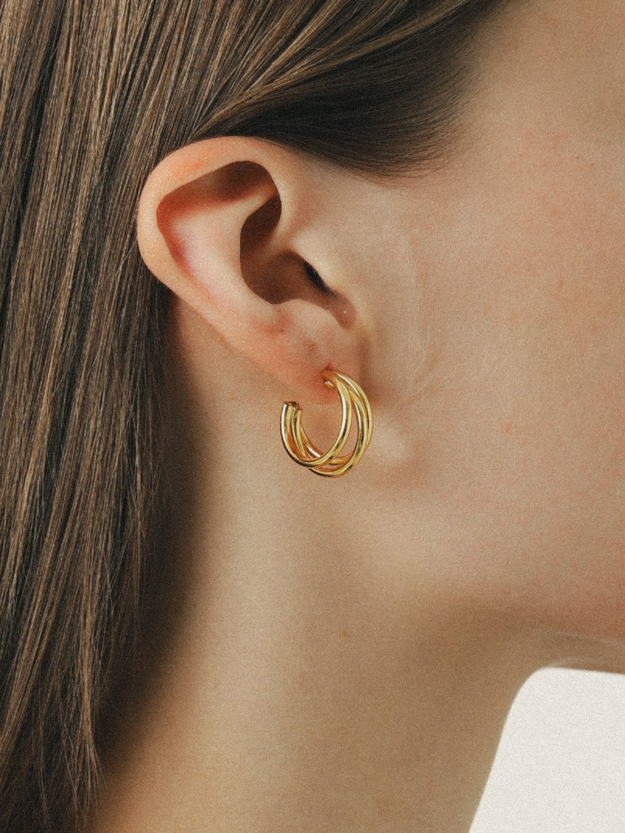 Trio Hoop Earrings