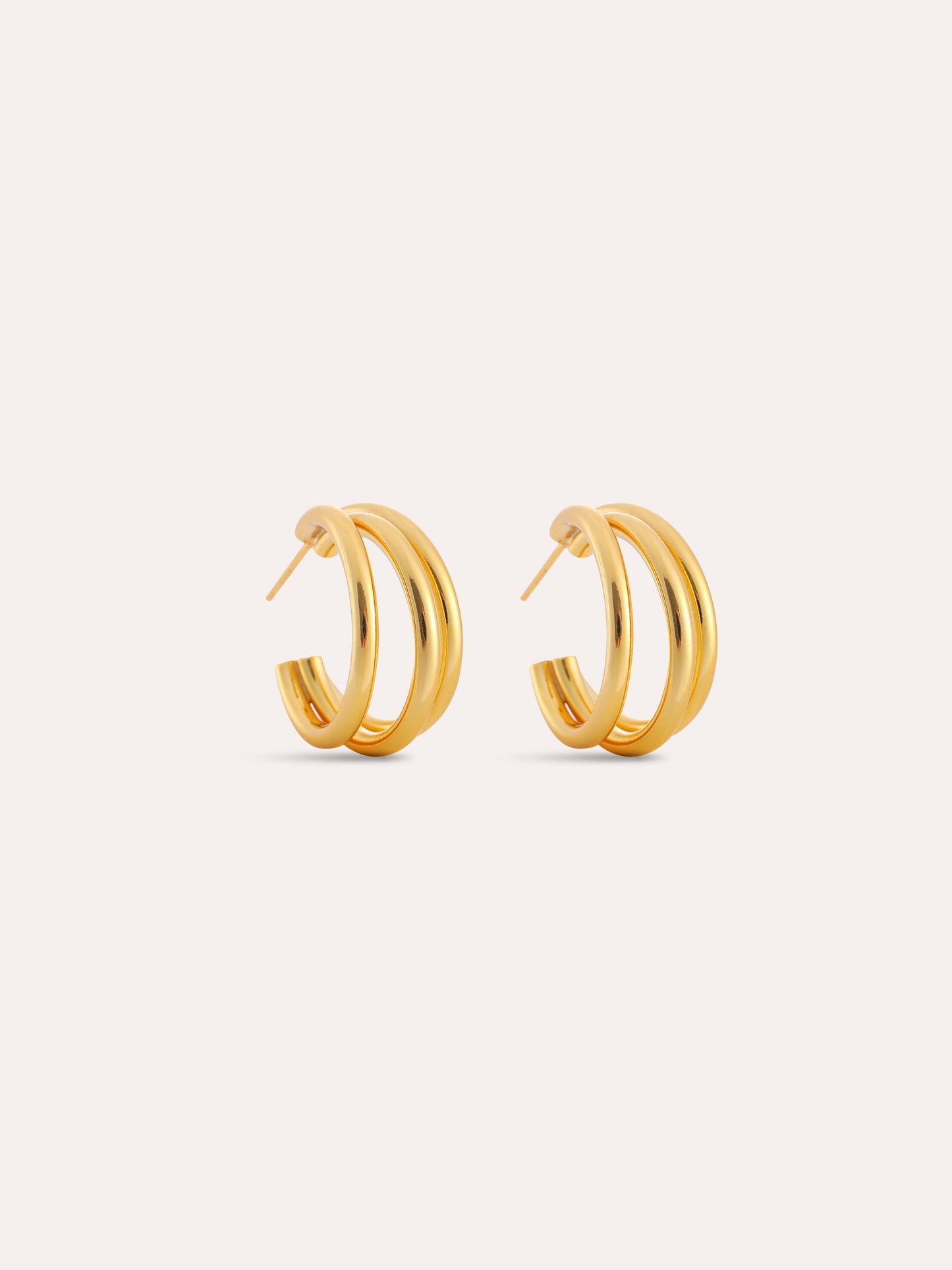 Trio Hoop Earrings