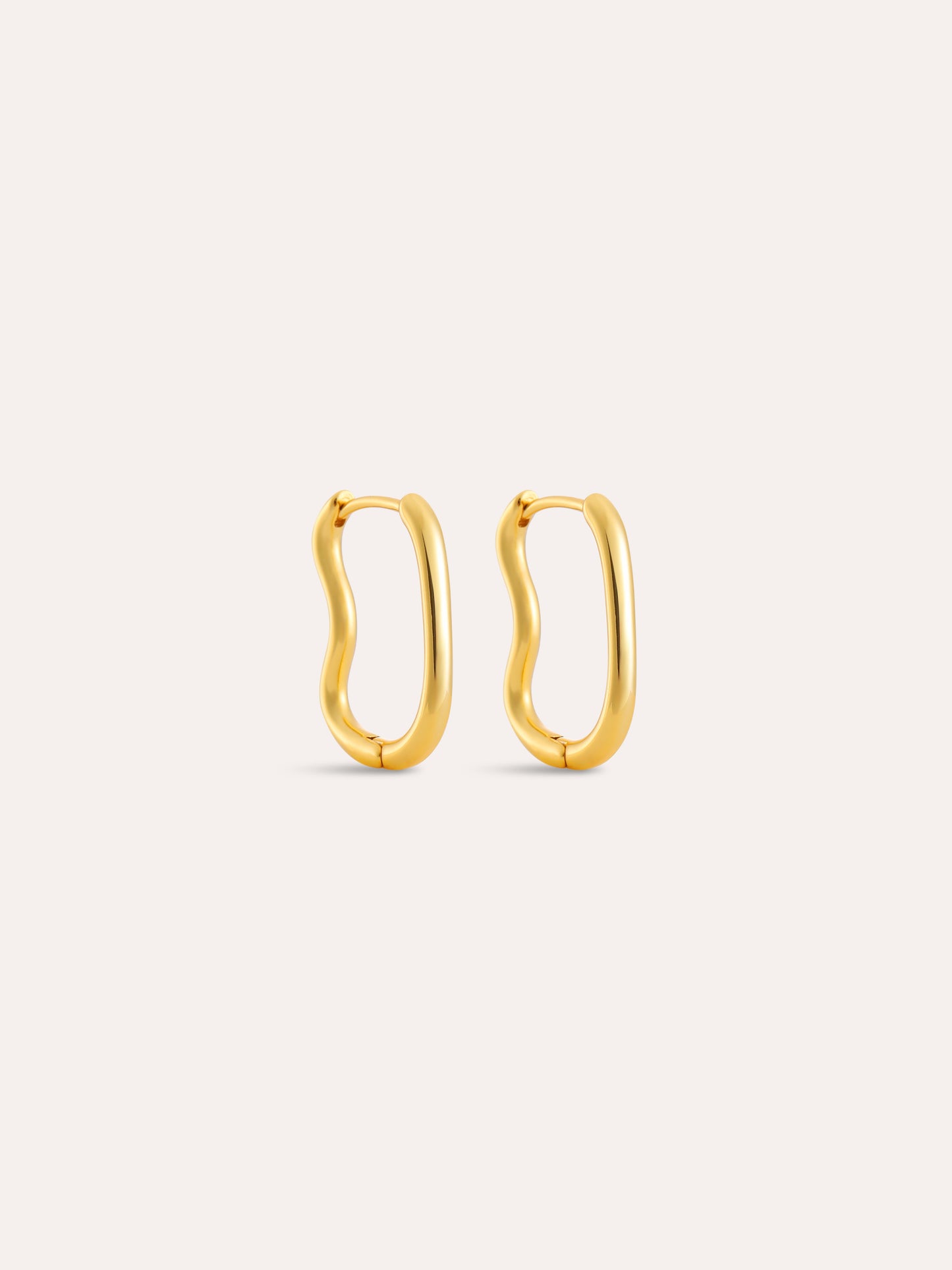 Wave Huggie Earrings