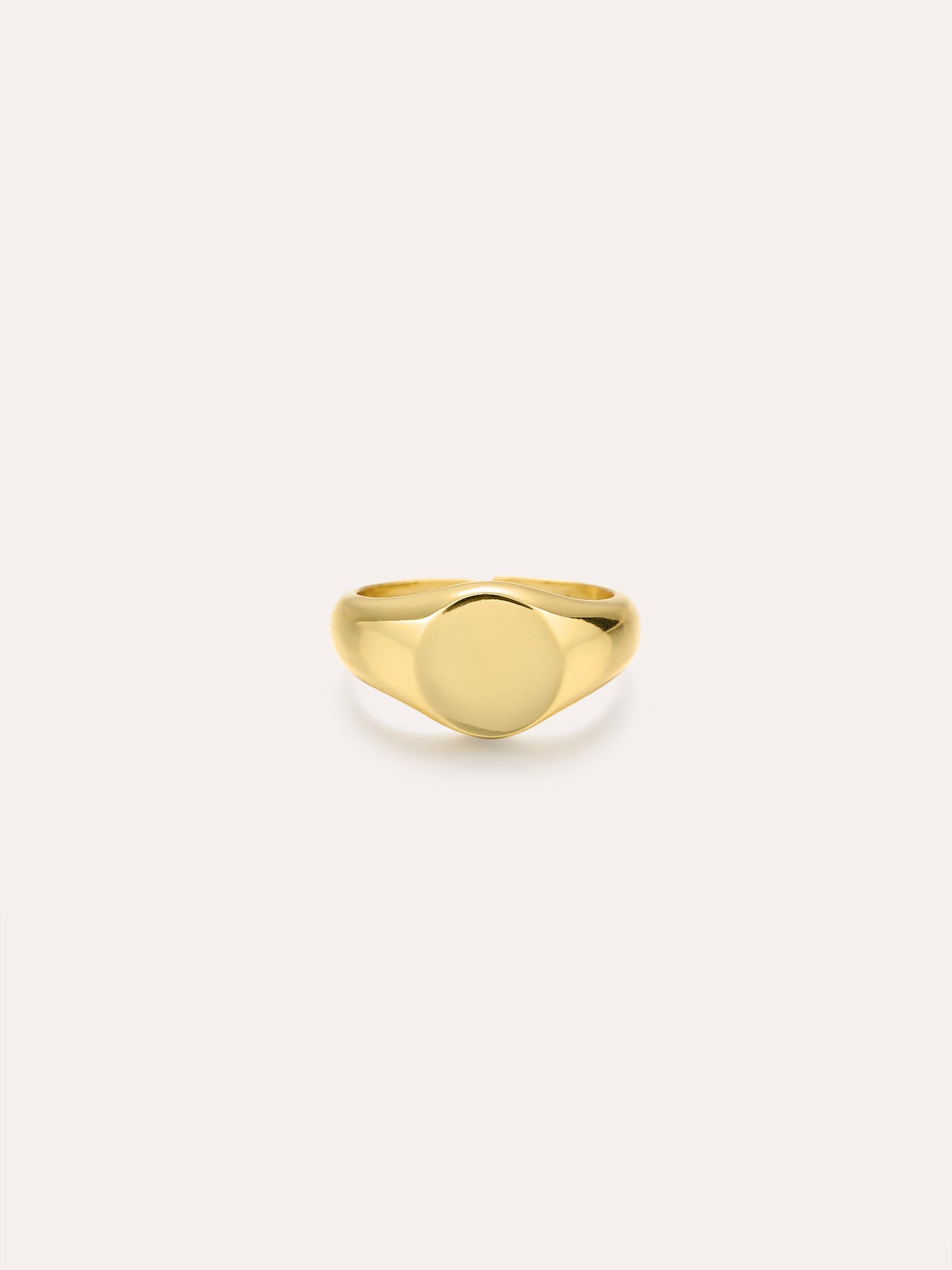 Halo Signet Ring