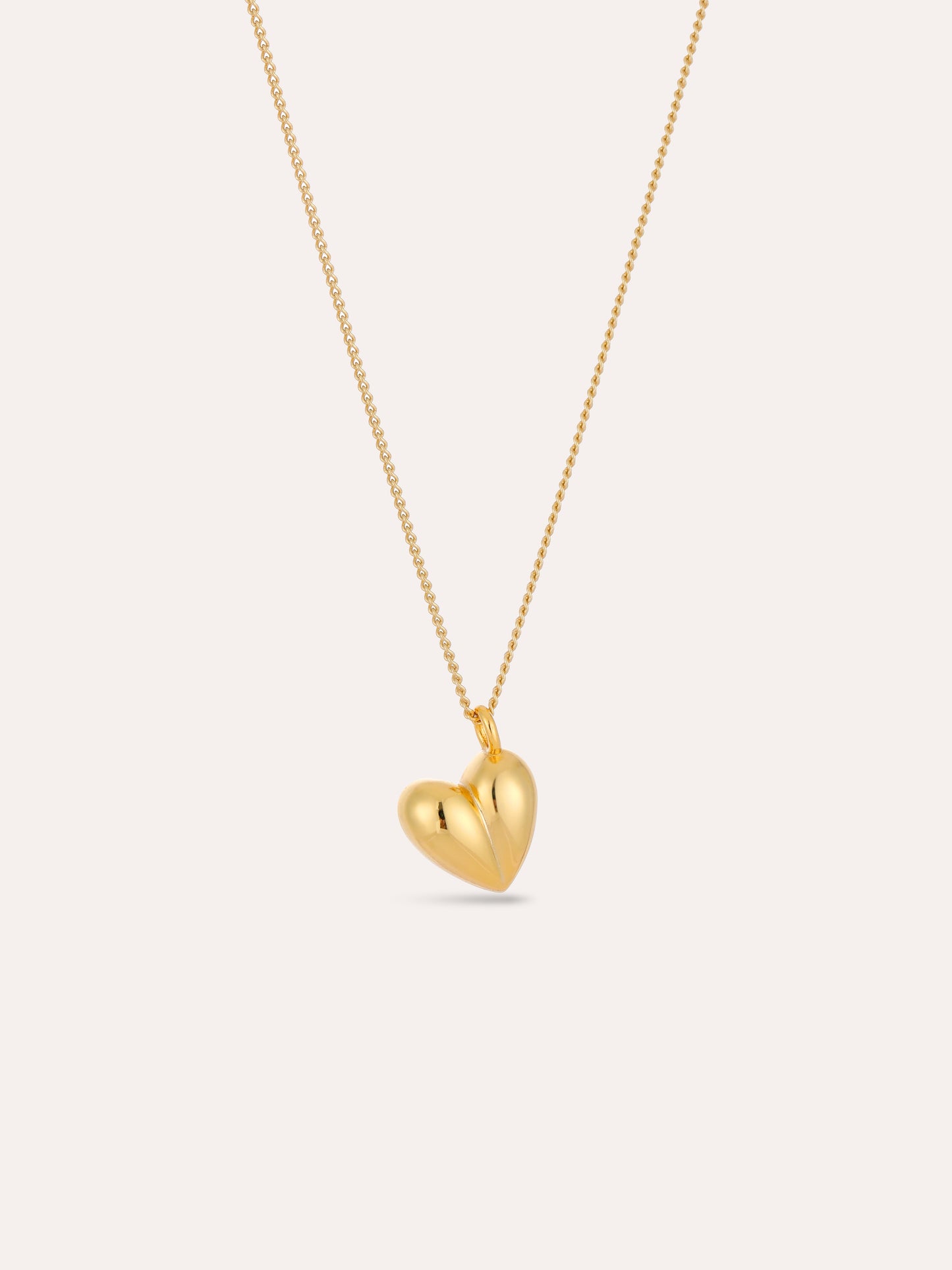 Puffy Heart Necklace